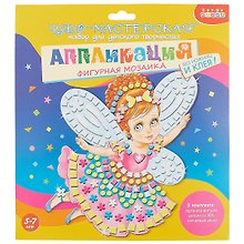 Набор для творчества Дрофа Медиа. Аппликация. Фигурная мозаика «Фея»