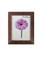 Фоторамка деревянная 15*20 "Fiona" темно-коричневая, 100 рамок