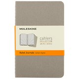 Набор книг для записей Moleskin Cahier Journal Pocket, 3 штуки, мягкая обложка, 32 листа, А6
