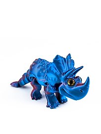 Фигурка 3D Трицератопс Терентий (пластик) (14х8) (702)