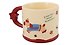 Кружка Собачка в кофточке (керамика, красная ручка) (450мл) (12-B3-6641-202510-STB-02) - 2