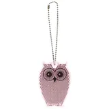 Световозвращающая подвеска Coreflect Сова розовый (51011.65)