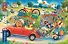 500ПЗ2_35341 "Premium" ПАЗЛЫ для детей 500 элементов А2ф 480х330мм -Ура! На дачу!- - 1