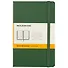 Записная книжка Moleskin Classic Pocket, твёрдая обложка, зелёная, 96 листов, А6 - 0