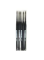 Кисть белка круглая №4 ручка короткая фигурная, серия 141F, ЖК