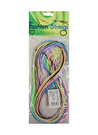 Набор трубочек для плетения цветн. (514683) (20 шт.) (1м) (Fashion Strings) (упаковка)