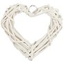 Заготовка из ротанга Сердце, 15*15, белый (11-00500-302515)