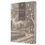 Ежедневник дат. 2027г. А5 176л "PREMIUM. Garden" бежевый, иск.кожа, интегр.переплет, тисн.фольгой, метализ.торец, скругл.углы, ляссе, инд.уп