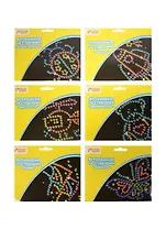 Набор д/творч. Аппликация со стразами (95102) (13х17см) (+точечные стикеры) (Color Puppy) (в ассорт.) (3+) (упаковка)