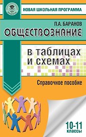 Обществознание в таблицах и схемах. 10-11 классы