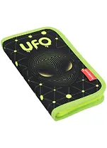 Пенал 1отд. "UFO" с наполнением, 110*205*25, полиэстер, ErichKrause