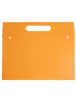 Папка-конверт на кнопке с вырубной ручкой