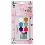 Аквагрим набор палетка с карандашами Милая Леди