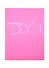 Записная книжка А6 80л лин. "Molecule. Dopamine" интеграл.переплет, Soft Touch, тиснение серебр.фольгой - 0