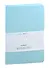 Записная книжка А6- 80л кл. "Graсe" небесно-голубой, иск.кожа, ляссе, инд.уп. - 0
