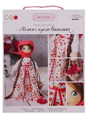 Набор для шитья Интерьерная кукла Василина 18*22,5*2,5см