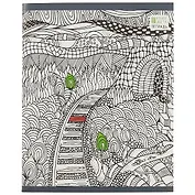 Тетрадь в клетку Unnika, "Раскрась свой мир", 48 листов