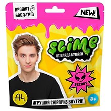 Игрушка-слайм «Розовый», Crunch slime