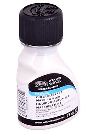 Маскирующая жидкость для акварели бесцветная Winsor&Newton, 75 мл