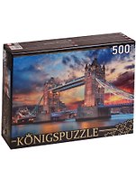 Пазл Königspuzzle 500 эл.Лондон. Тауэрский мост ГИК500-8308