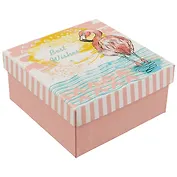 Подарочная коробка «Flamingo best wishes», маленькая