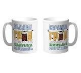 Кружка Калининград.Балтика.Любовь (желтый)