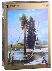 Пазл «Саврасов Ранняя весна 1888» 1000 элементов, Стелла+