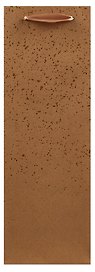 Пакет бутылочный 34*12,5*11 "Крафт" бум.мат.ламинат