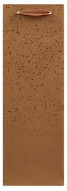 Пакет бутылочный 34*12,5*11 "Крафт" бум.мат.ламинат