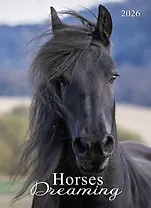 Календарь 2026г 370*560 "Horses Dreaming (Сны о лошадях)" настенный, на спирали