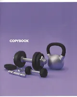 Тетрадь в клетку Listoff, "Спортивный клуб", 48 листов, в ассортименте