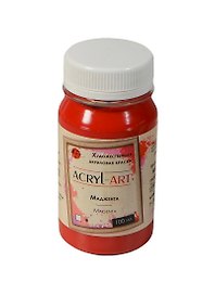 Краска акриловая "Акрил-Арт" маджента,100мл,банка, Таир