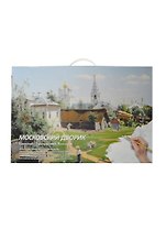Альбом для рисов.Московский дворик.Рисуем по номерам