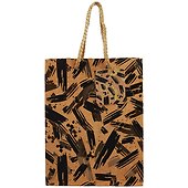 Подарочный пакет «Gold and black», А5 - 1