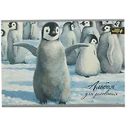 Альбом для рисования Academy Style, Wild Wings, А4, 40 листов, на склейке, в ассортименте