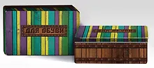 Набор для ухода за обувью в металлической коробочке 18,4*11,5*7,2см