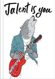 T lent is you (Блокнот для хипстеров) (твердый переплет, 136х206 мм)