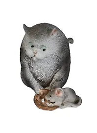 Фигурка Кошка с мышкой (450-349) 8СМ