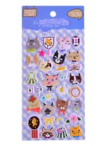 Наклейки зефирные Party Котики (Yls-008)(9,5*20.5)