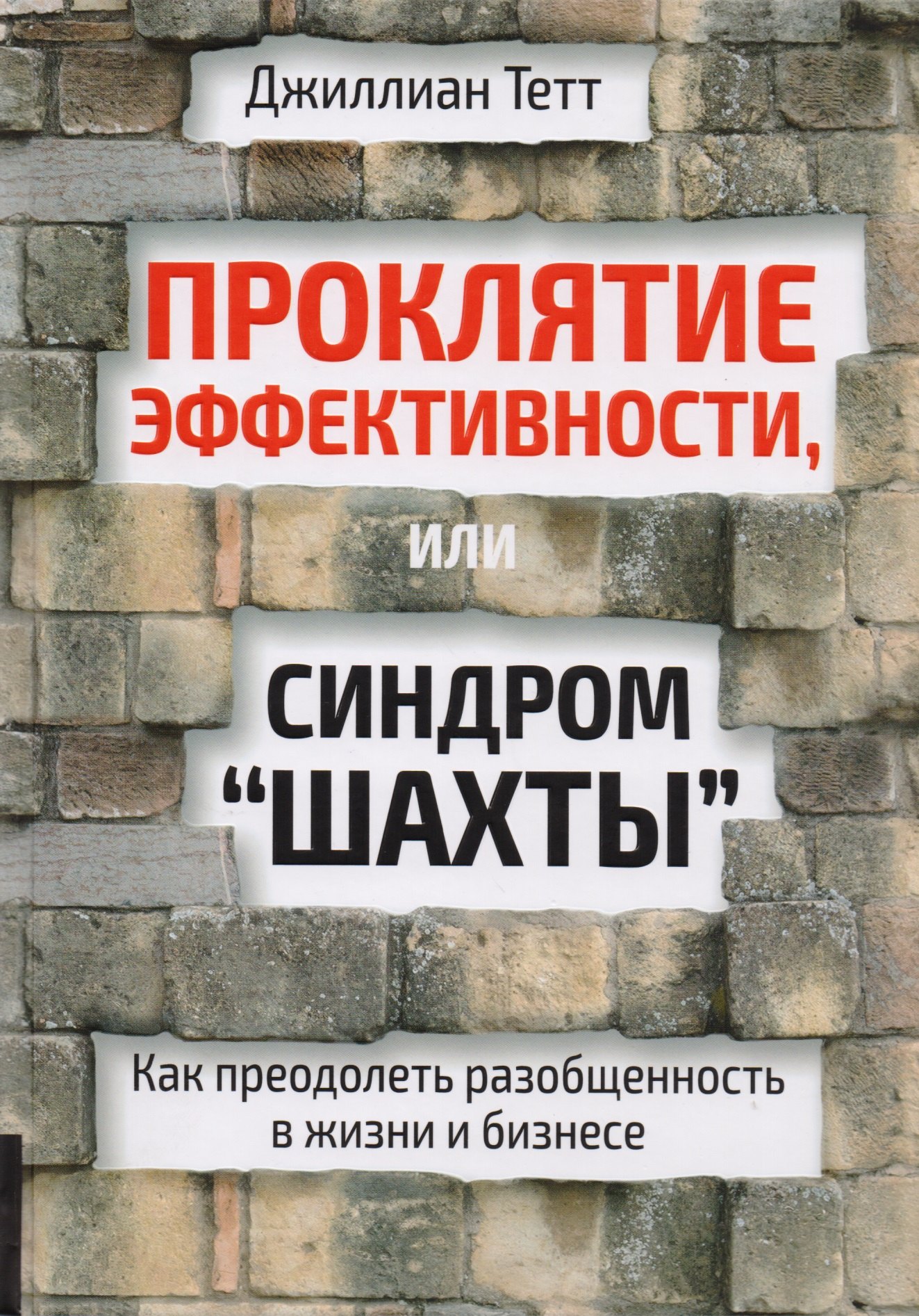 

Проклятие эффективности, или Синдром "шахты" : Как преодолеть разобщенность в жизни и бизнесе