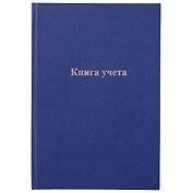 Книга учёта, линейка, 96 листов, А4