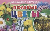 Обучающие карточки "Полевые цветы"