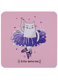 Подставка под чашку Kitty ballerina (ПЧ2018-07)
