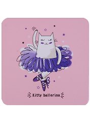 Подставка под чашку Kitty ballerina (ПЧ2018-07)