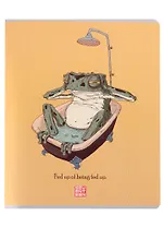 Тетрадь в клетку Academy Style, "Лягушки", 48 листов