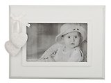 Фоторамка сердце Снежно-белый прованс (22х17х2) (222-191)