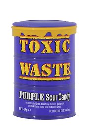 Леденцы Toxic Wastle Purple Drum (Токсик Фиолетовая бочка) 42г