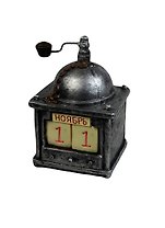 Сувенир Феникс Календарь декоративный "Кофемолка" из полирез. (10*8,5*15,3 см) 33356