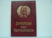 Диплом секс-террориста (AE0000665) (Мастер)