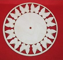Основа для часов Полет бабочки (13709) (246х246мм) (упаковка)